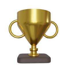 gold trophy cup