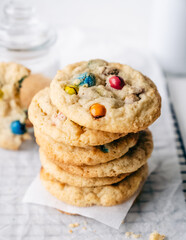 cookies with chocolate