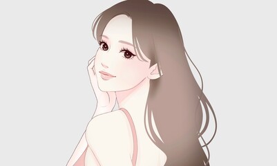 女性のイラスト素材