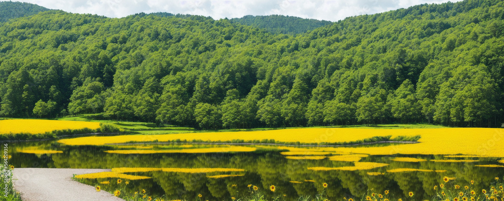 Sticker rice field