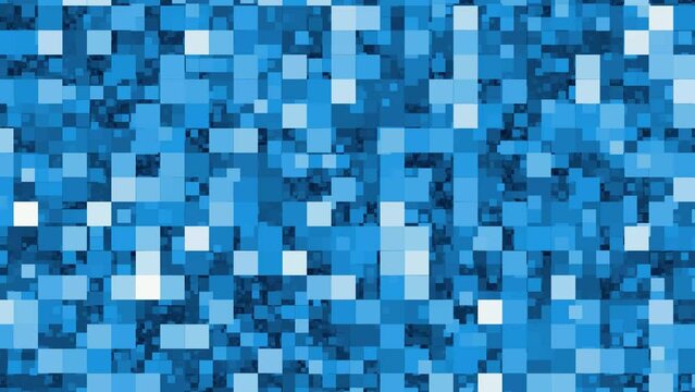 ブロックノイズのアニメーション背景