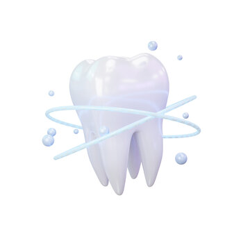 3d tooth isolated on transparent background. Render. 3d render. PNG. Dentistry, medicine concept. 3D rendering, ui, ux. Teeth. Health. Shapes