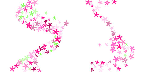 Aconite abstract flowers vector design. Pretty garden blossom shapes isolated. Mother's Day background. Cartoon flowers Aconite primitive bloom. Spring daisies.