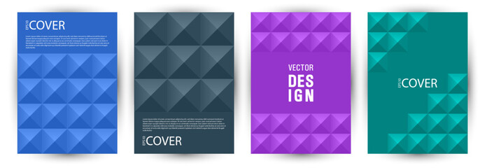 School notebook cover page mokup bundle graphic design. Minimalist style retro front page template