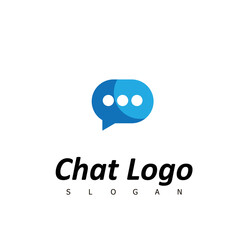 chat social talk logo design symbol