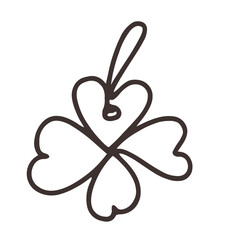 Clover leaf tag