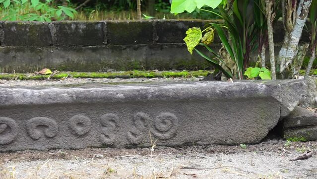 Gilang Stone Site (Situs watu gilang). This site is a relic of Sri Bameswara, the King of Kadiri who ruled around 1112-1135 before King Joyoboyo.