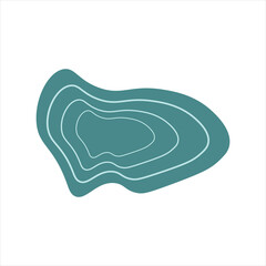 Abstract Doodle Element