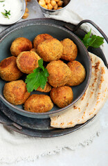 Chickpeas falafel