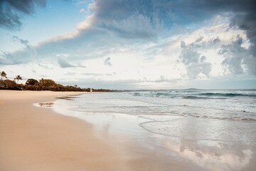 Morning beach view, Noosa, Queensland, Australia