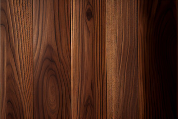 Walnut wood texture. Super long walnut planks texture background.Texture element