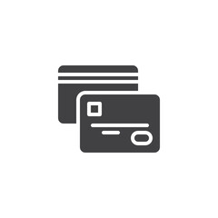 Credit card vector icon