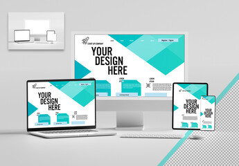 Mock up of Electronic device