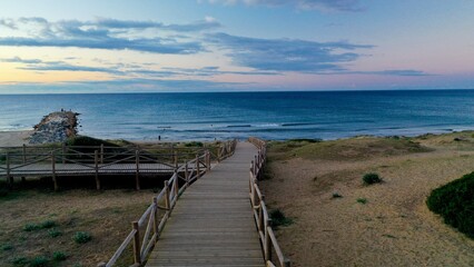 Obraz premium Dunas de Artola , Cabopino , Marbella ( Málaga )