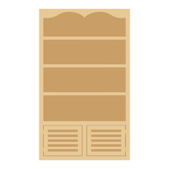 furniture for home domestic vector illustration