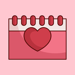 vector collection of cartoon valentine elements