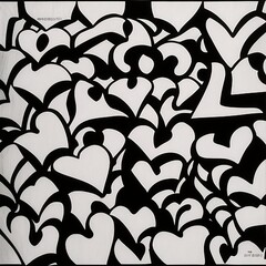 Coeurs stylis&eacute;s, symboles de l'amour