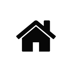 Home icon vector. House sign