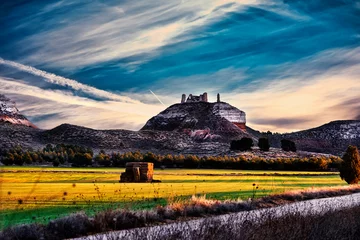 Foto op Canvas Ruinas del castillo de Monreal © ABUELO RAMIRO