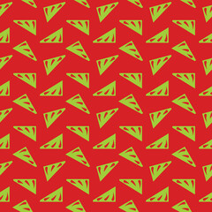 Abstract seamless background. Vector texture. Damask style. Geometric pattern