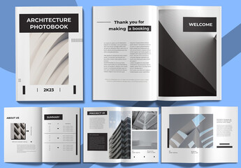 Architecture Photobook Design Template