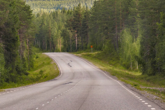 on the road
