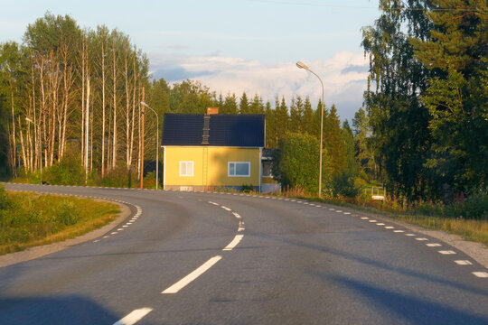 on the road
