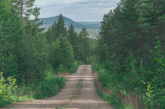 on the road