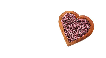 Hibiscus salt crystals - Seasoning for flavoring and seasoning food