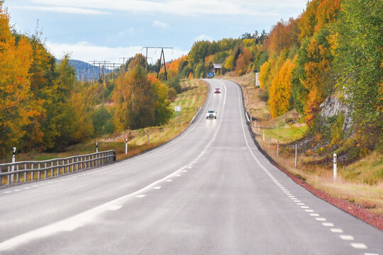 on the road
