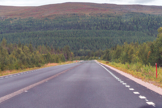 on the road