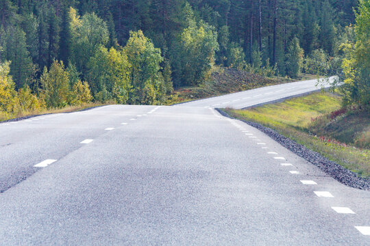 on the road