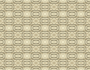 Abstract seamless pattern with ovals
