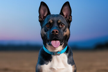 portrait of a dog, Generative AI