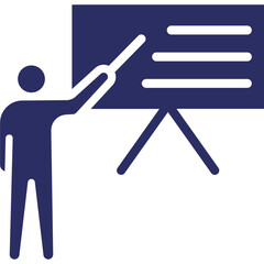Lecture, meeting  Vector Icon which can easily modify or edit
