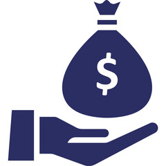 Dollar, earning  Vector Icon which can easily modify or edit
