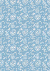 seamless paisley aop pattern 