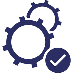 Cogs, configuration Vector Icon Fully Editable
