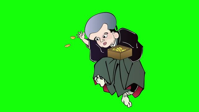 福助　グリーンバック