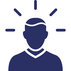 Confidence, dignity Vector Icon

