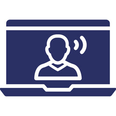 Call, conference Vector Icon
