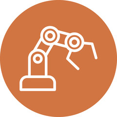 Mechanical Arm Icon Style