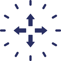 Arrow, expand Vector Icon

