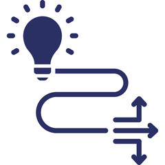 Bulb, innovation Vector Icon
