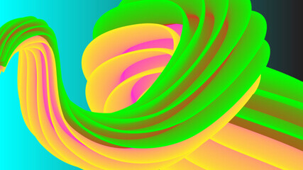 abstract colorful spiral