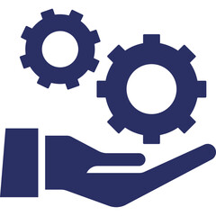 Business opportunity, cog Vector Icon

