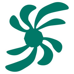 Abstract shapes fashion trend, pastel palette, hippie style 60s 70s. Matisse element.