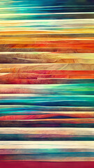 Textured multi Colorful rainbow abstract color spectrum line illustration Generative AI Content by Midjourney