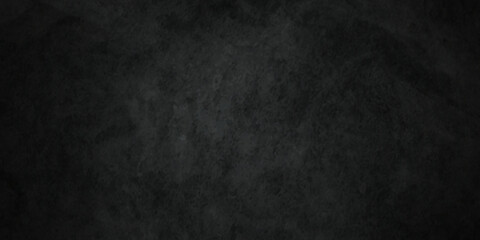 Dark black stone wall grunge backdrop texture background. monochrome slate grunge concrete wall black backdrop vintage marbled textured border background.	