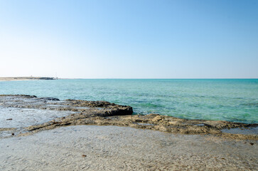 Fototapeta na wymiar As Salwa Beach, Qaataar